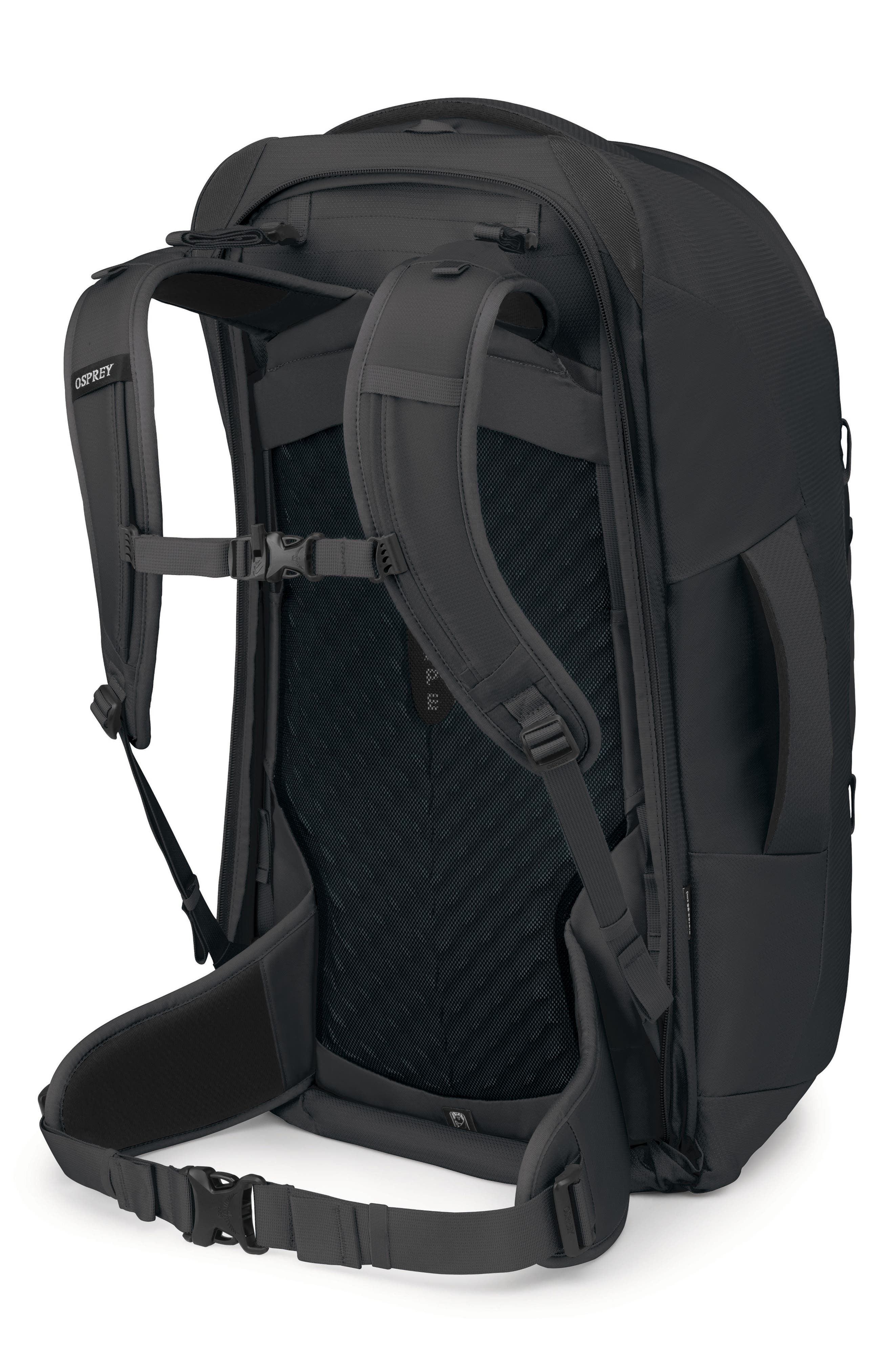 Osprey FARPOINT 70 ANTIQUE BLUE, Alternate, color, Black/Black