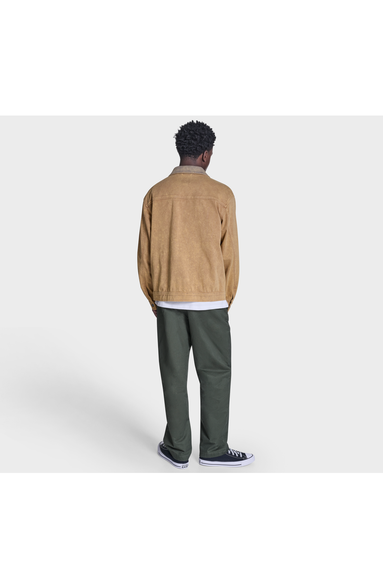 Converse Essential Zip Jacket, Alternate, color, Honey Stick