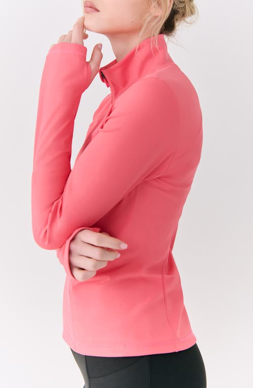 Lole Step Up Jacket In Sunset Coral