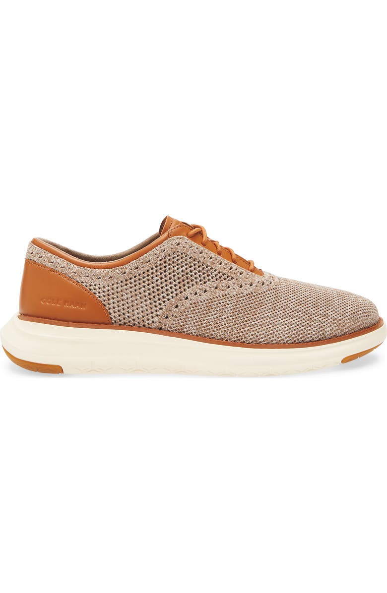 Cole Haan Grand Remix Oxford, Alternate, color, Silver Lining/ Acorn