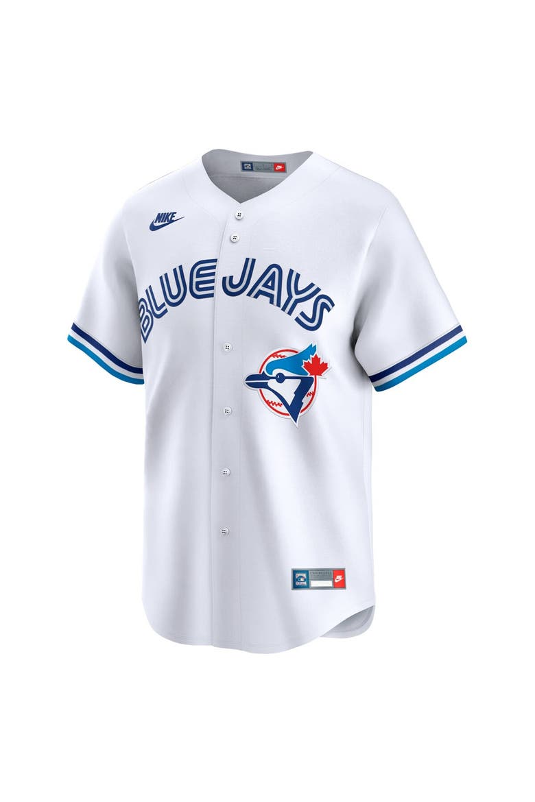 Men's Nike White Toronto Blue Jays Cooperstown Collection Limited Jersey, Alternate, color, White