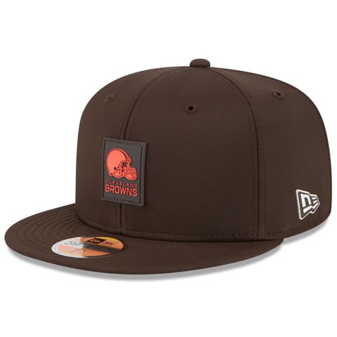 Men's New Era Brown Cleveland Browns 2025 Sideline  59FIFTY Fitted Hat