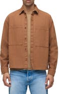 Hudson Jeans Relaxed Long Sleeve Button-Up Shirt