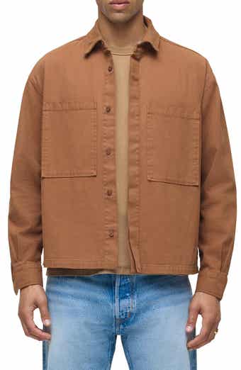 Hudson Jeans Relaxed Long Sleeve Button-Up Shirt