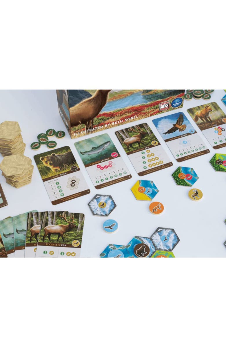 Alderac Entertainment Group (AEG) Cascadia Awardwinning Board Game Set In The Pacific Northwest, Alternate, color,