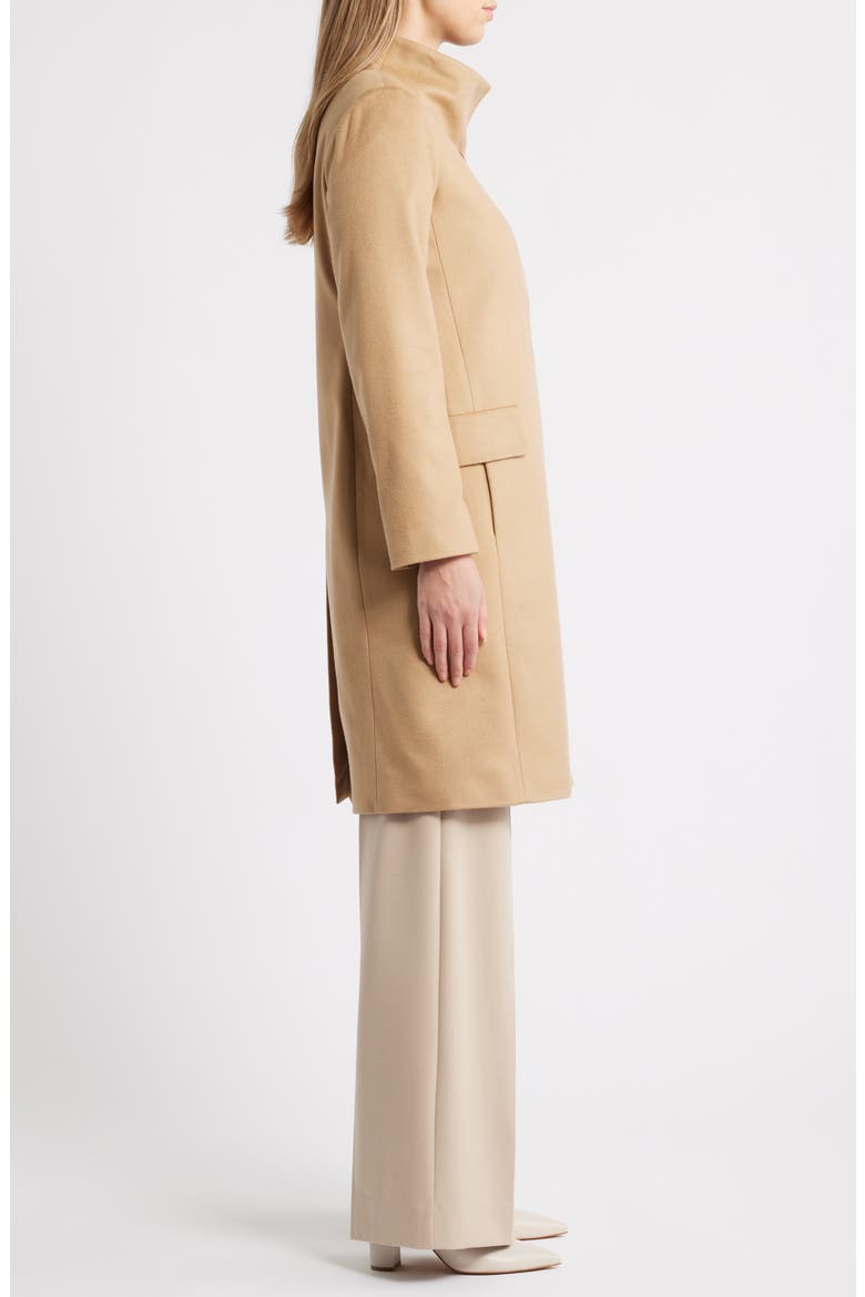 Milly Cashmere Coat, Alternate, color, CAMEL