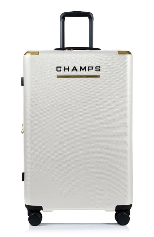 Champs Luxe Ii 3-piece Hardside Luggage Set In Ivory