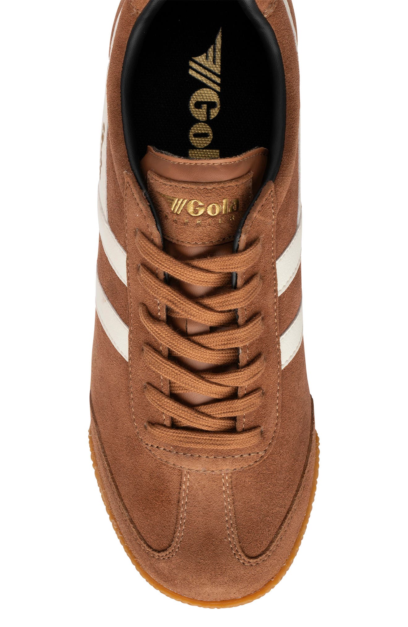 Harrier Low Top Sneaker, Alternate, color, UMBER/ OFF WHITE/ BLACK