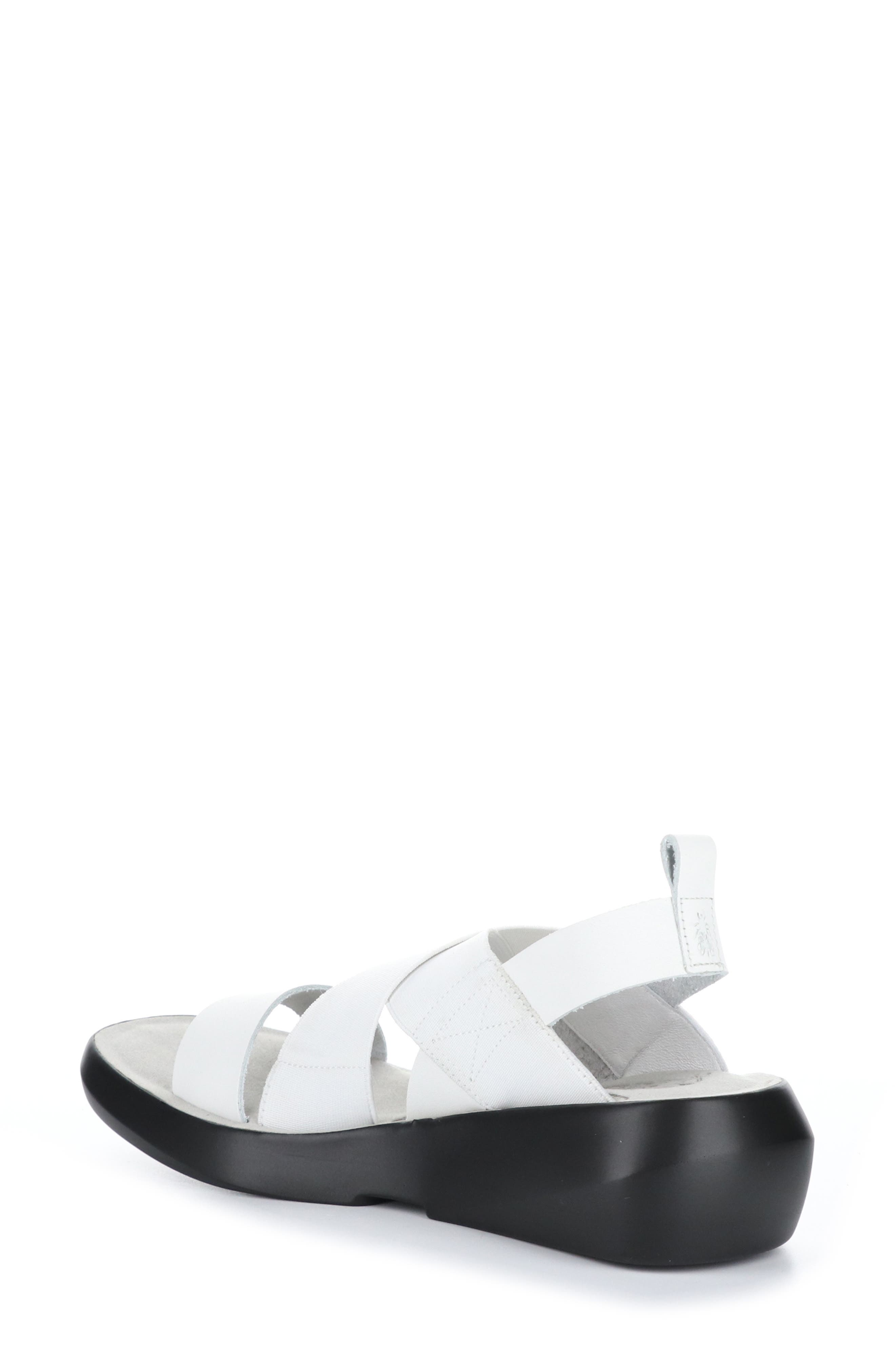 Fly London Baji Sandal, Alternate, color, 002 Off White Brookl