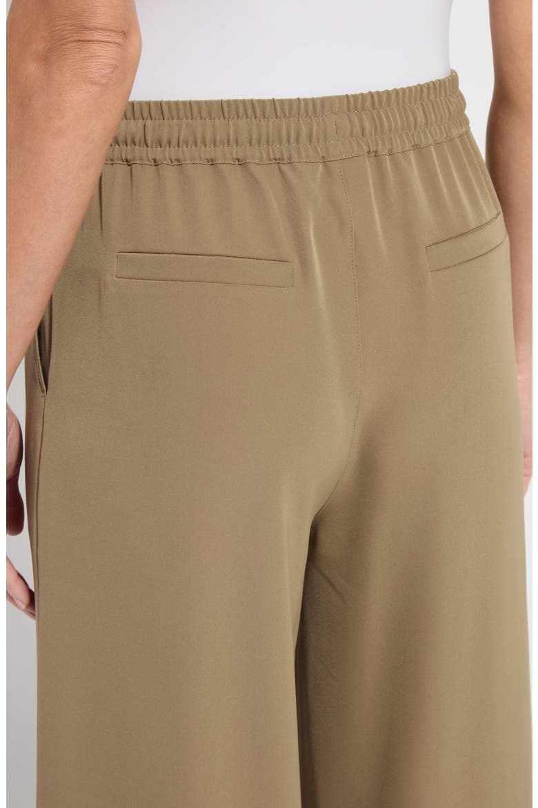 Mae Pleated Wide Leg Pants, Alternate, color, OLIVE LEAF