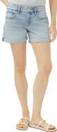 Silver Jeans Co. Mid Rise Denim Boyfriend Shorts