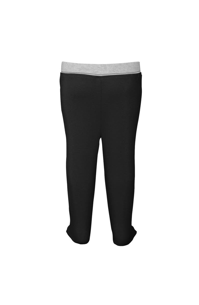 Outerstuff Newborn & Infant White/Black Boston Bruins Dream Team Hat Pants & Bodysuit Set, Alternate, color,