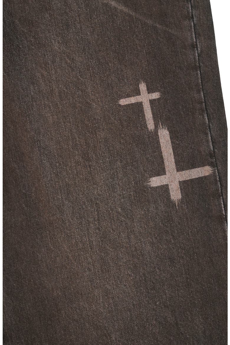 Franco Wide Leg Jeans, Alternate, color, MOCHA DRIFT CROSS CUT