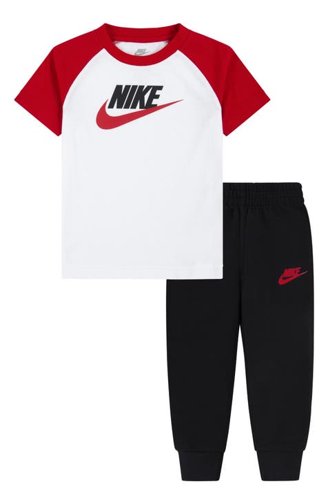 Kids' Futura Raglan T-Shirt & Joggers Set (Toddler & Little Kid)