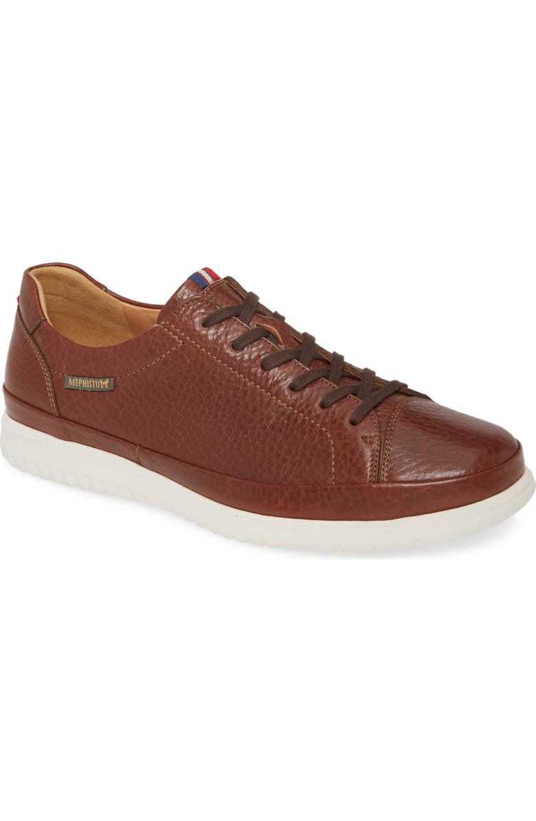Mephisto Thomas Sneaker, Main, color, Hazelnut