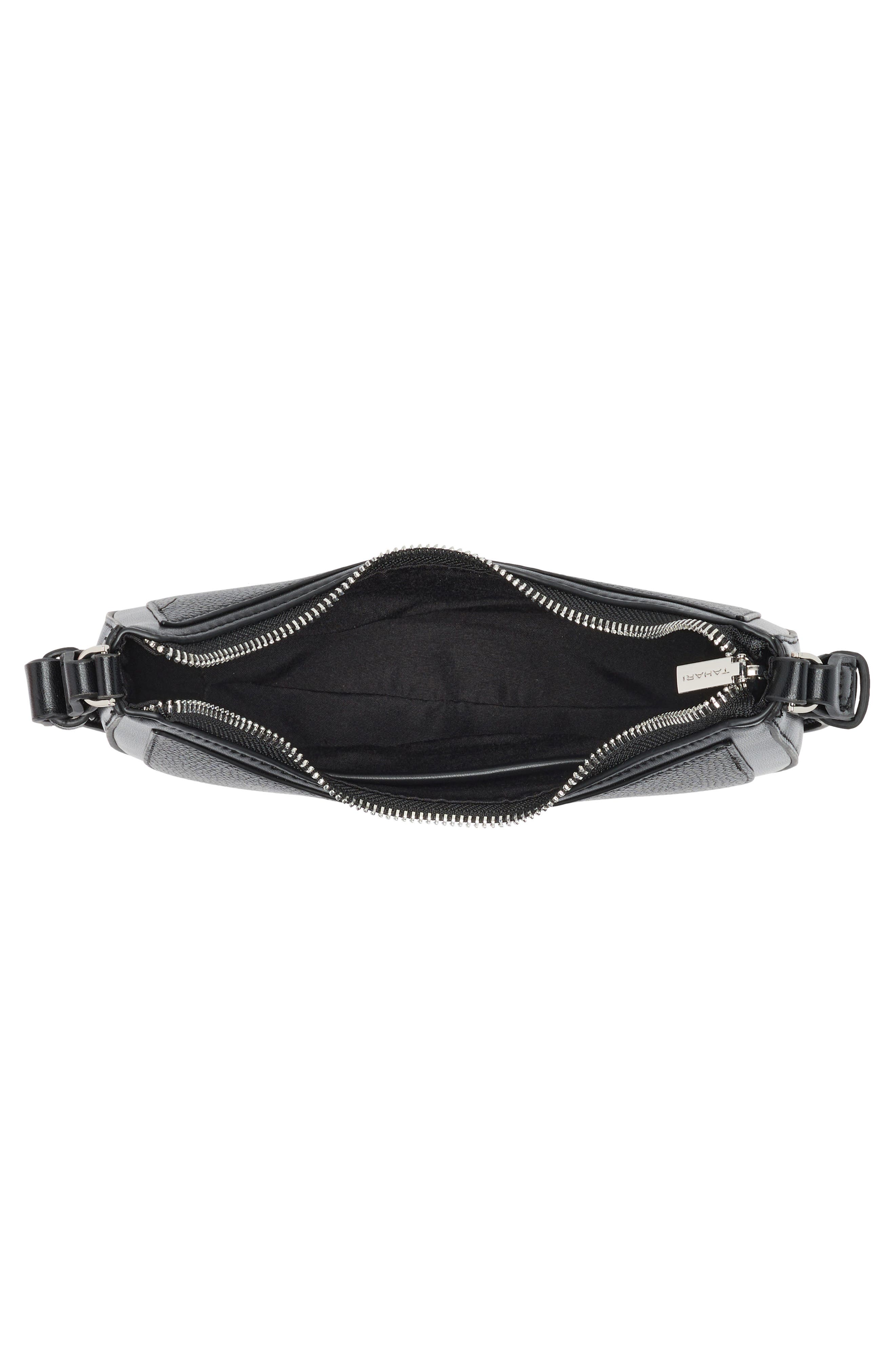 Tahari Riverside Crescent Convertible Shoulder Bag, Alternate, color, 