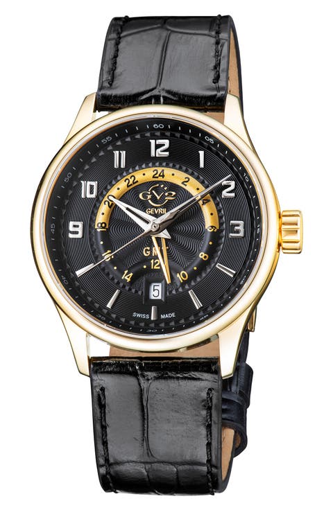 Men's Giromondo Swiss Quartz Watch, 42mm