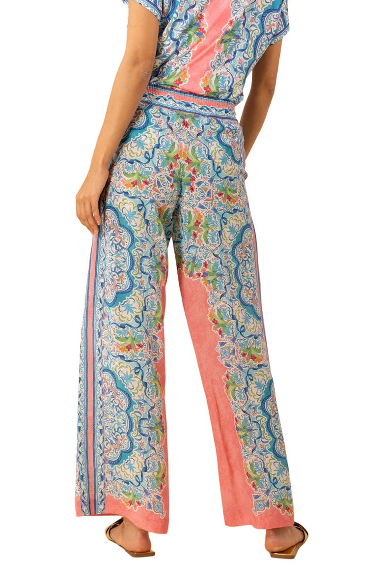 Hale Bob Roselyn Silk Pant, Main, color, 