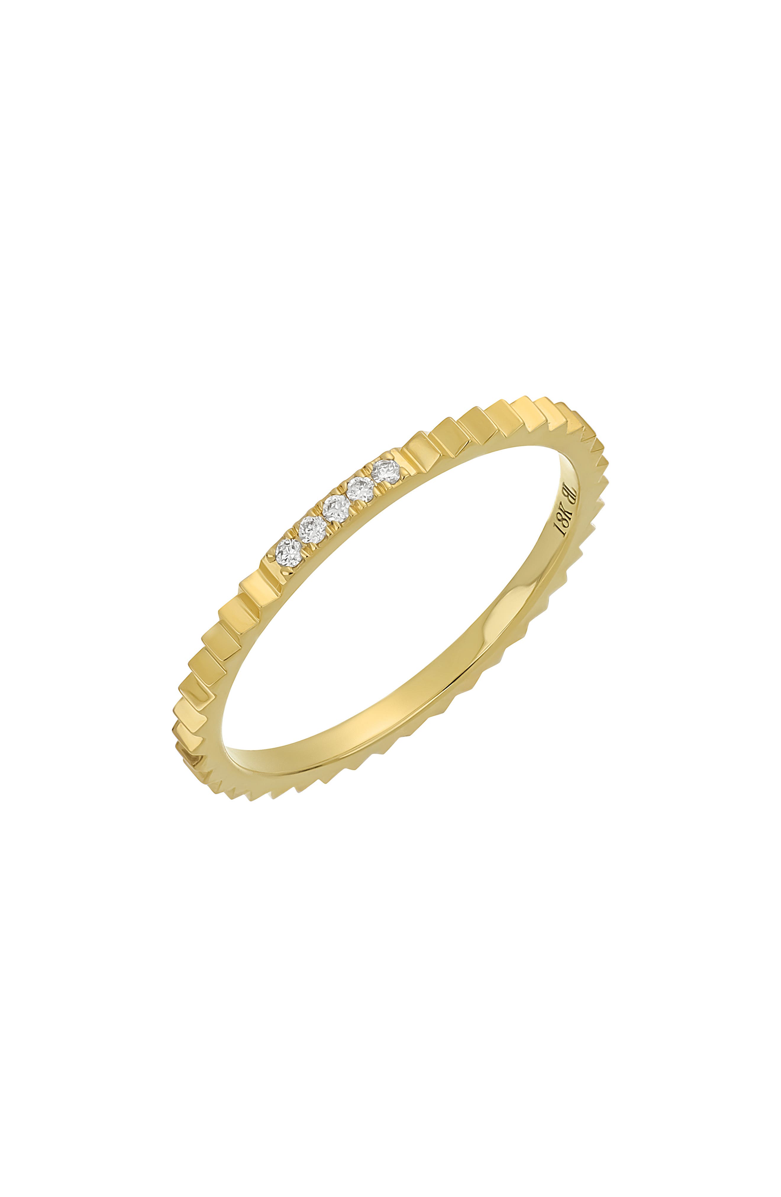 Bony Levy Cleo Diamond Stacking Ring