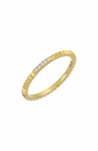 Bony Levy Cleo Diamond Stacking Ring