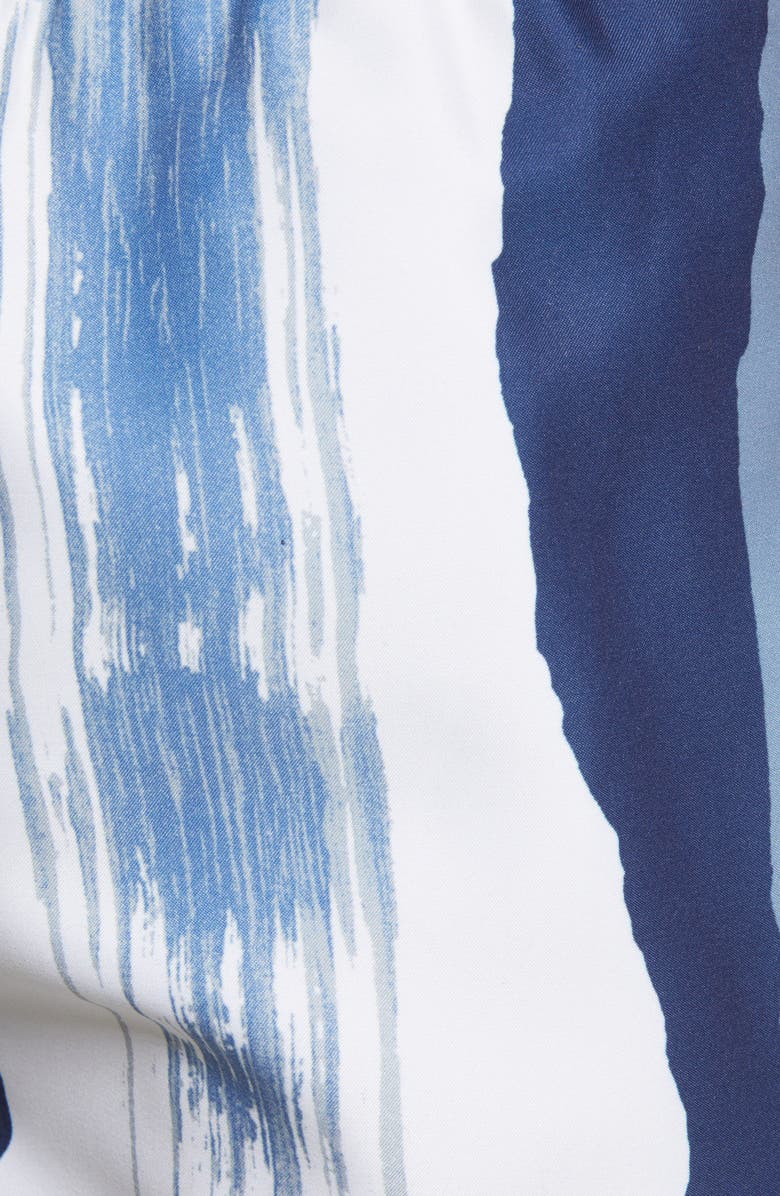 Native Youth Stripe Swim Trunks, Alternate, color, 