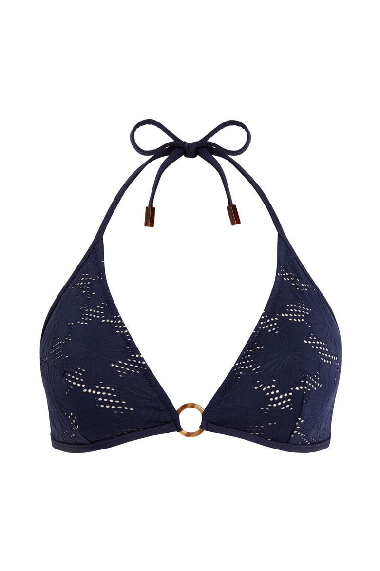 Triangle Bikini Top, Main, color, Navy