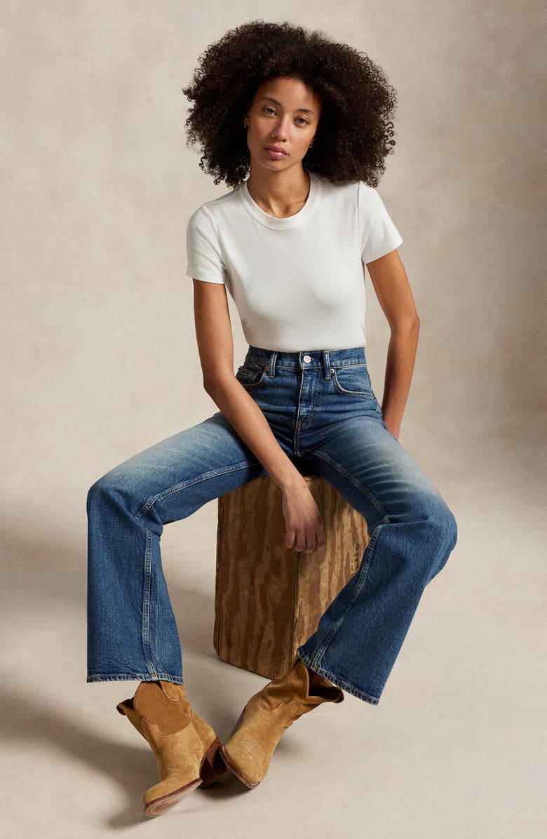 Polo Ralph Lauren Bootcut Jeans, Alternate, color, Peoria Wash