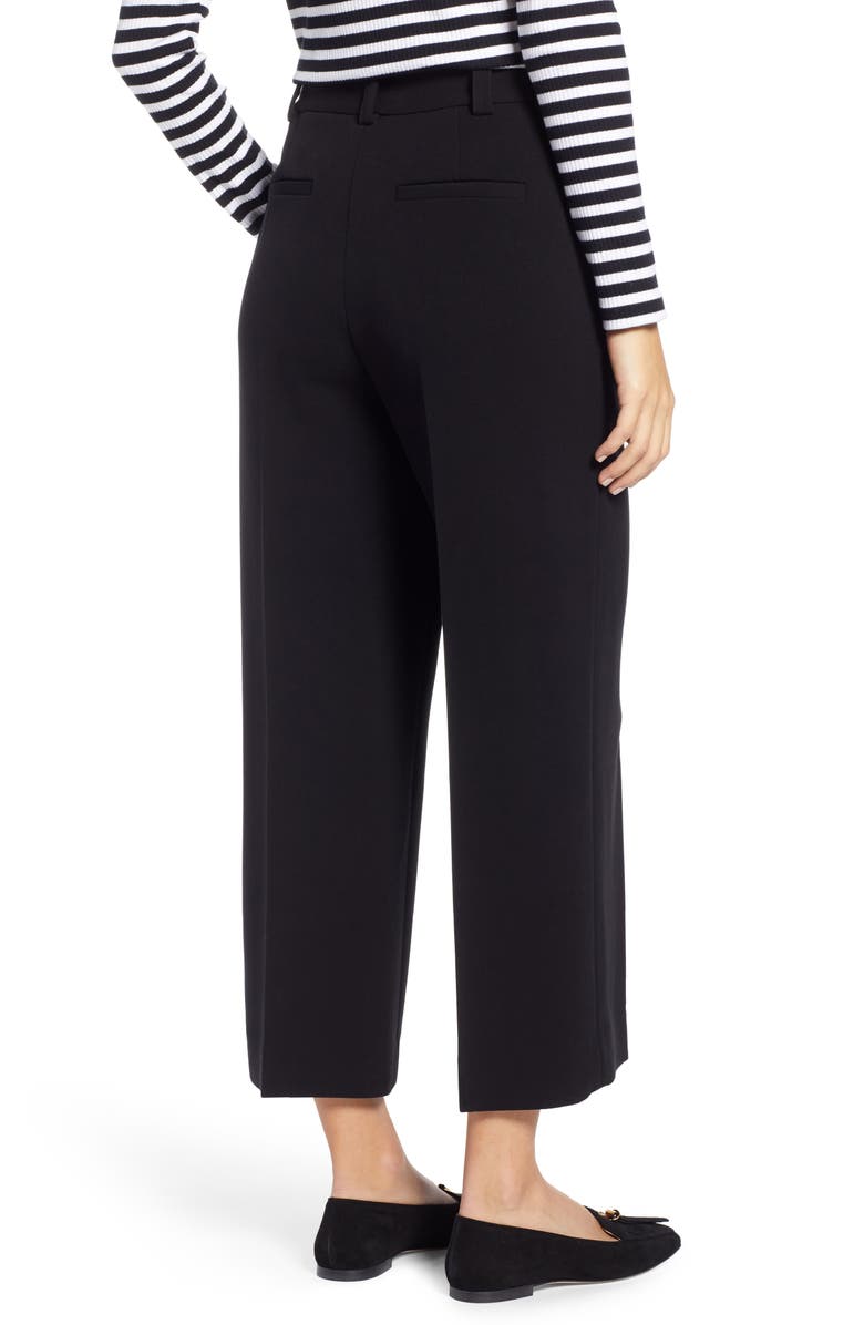 1901 Solid Crop Wide Leg Pants, Alternate, color,