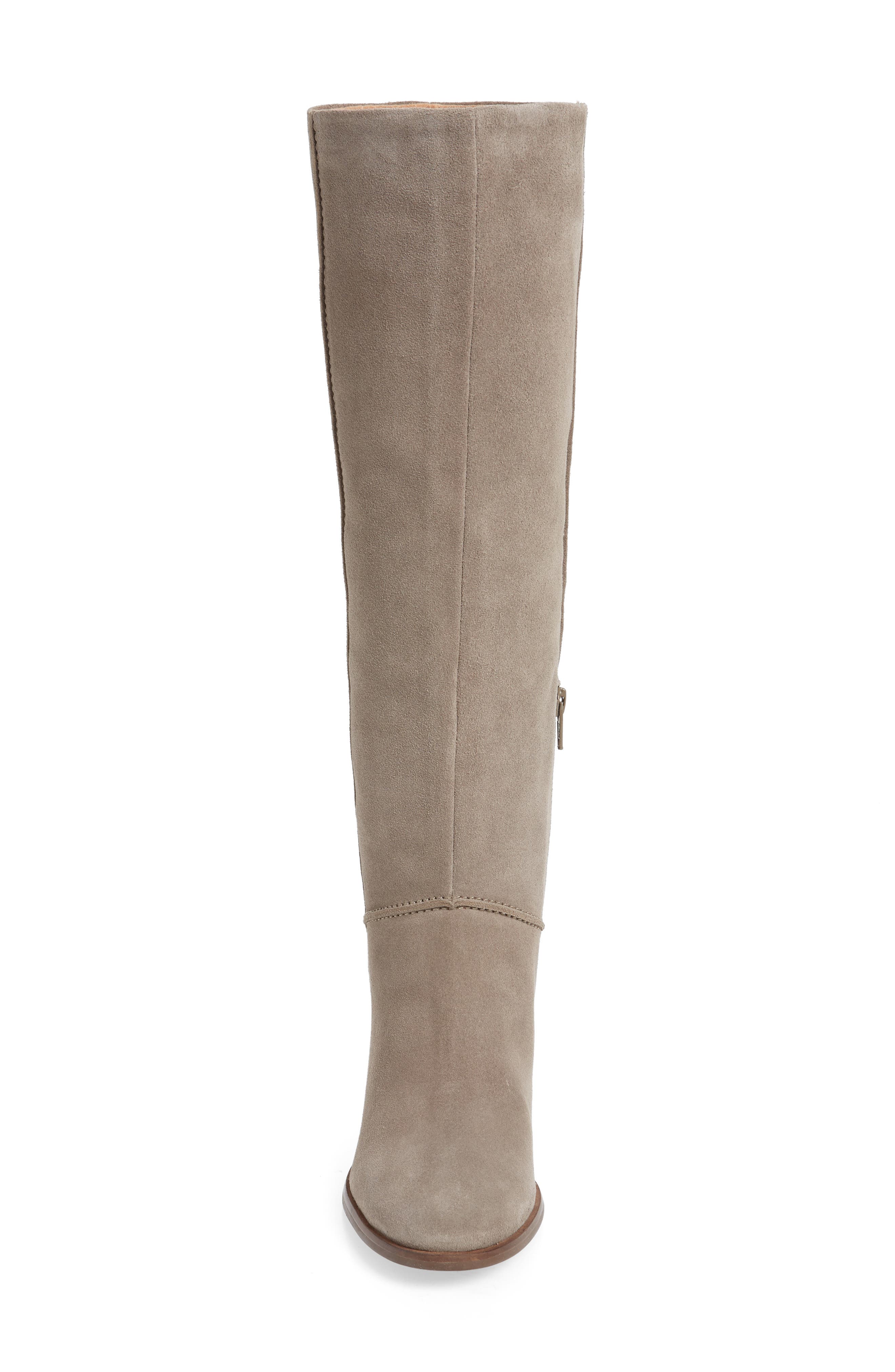 Holloway Knee High Boot, Alternate, color, TAUPE SUEDE