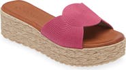 Cordani Britta Espadrille Platform Wedge Slide Sandal