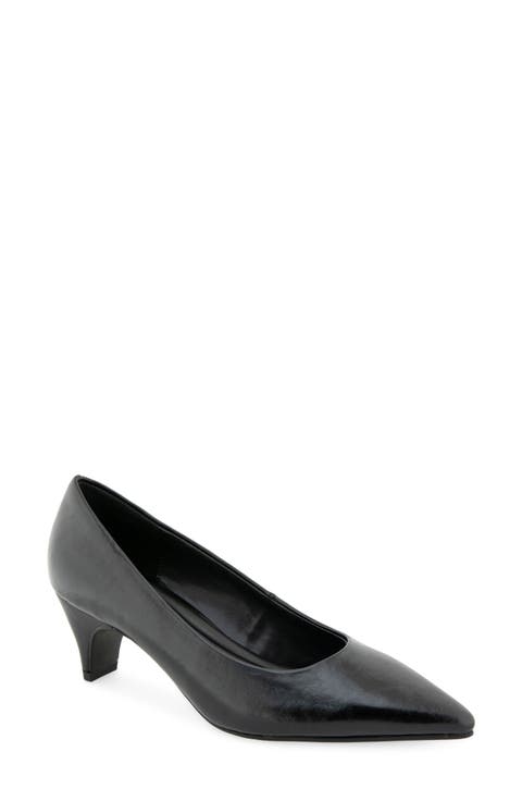 Marist Faux Leather Pump