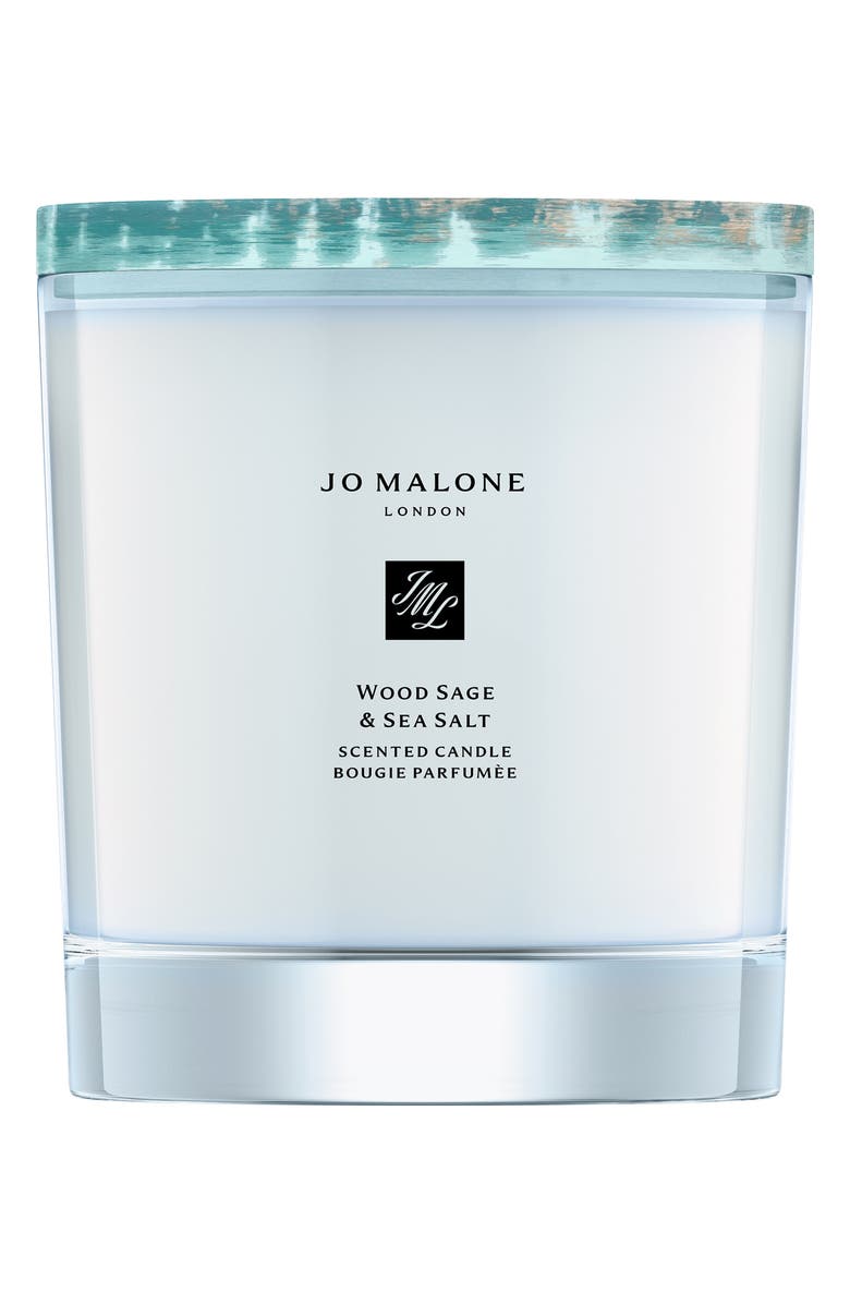 Jo Malone London<sup>™</sup> Wood Sage & Sea Salt Scented Candle, Main, color,