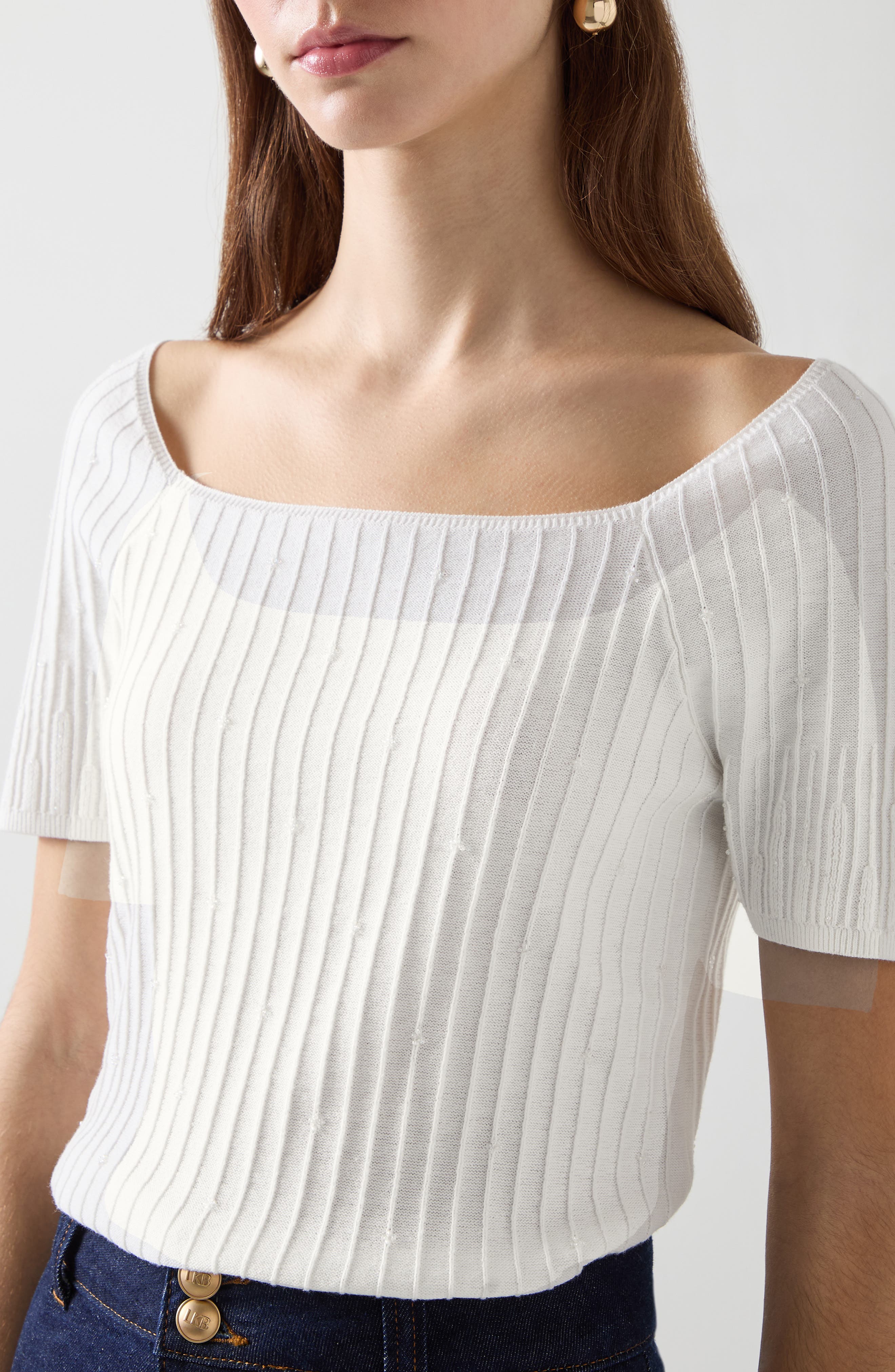 Maria Beaded Top