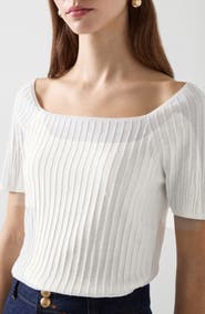 LK Bennett Maria Beaded Top
