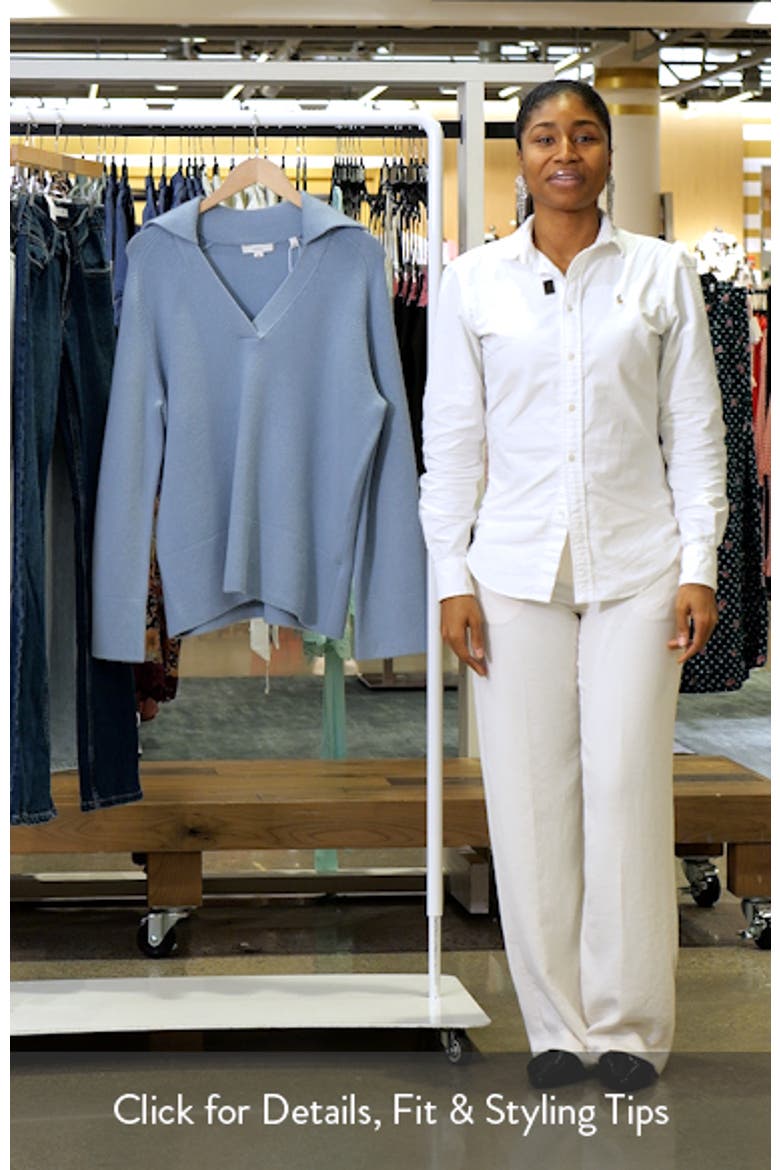 Oversize Wool & Cashmere Blend Sweater video