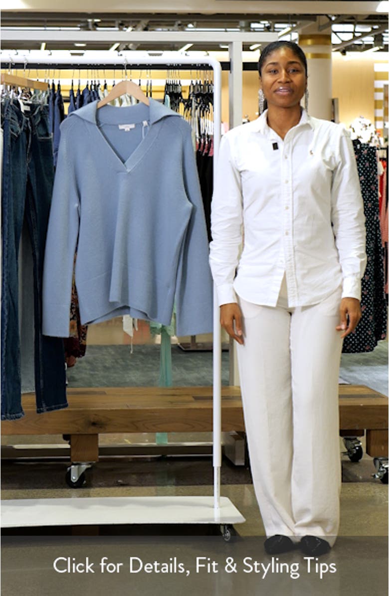 Oversize Wool
Cashmere Blend Sweater, sales video thumbnail