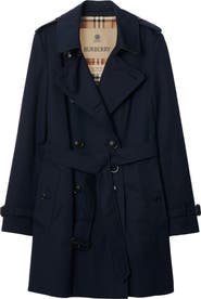 Burberry Short Chelsea Heritage Trench Coat