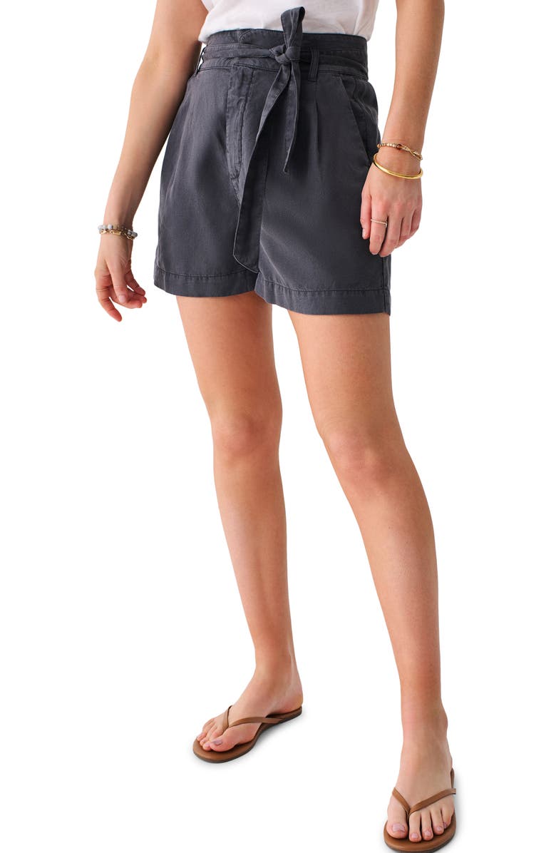 Faherty Arlie Tie Waist Shorts, Main, color, 