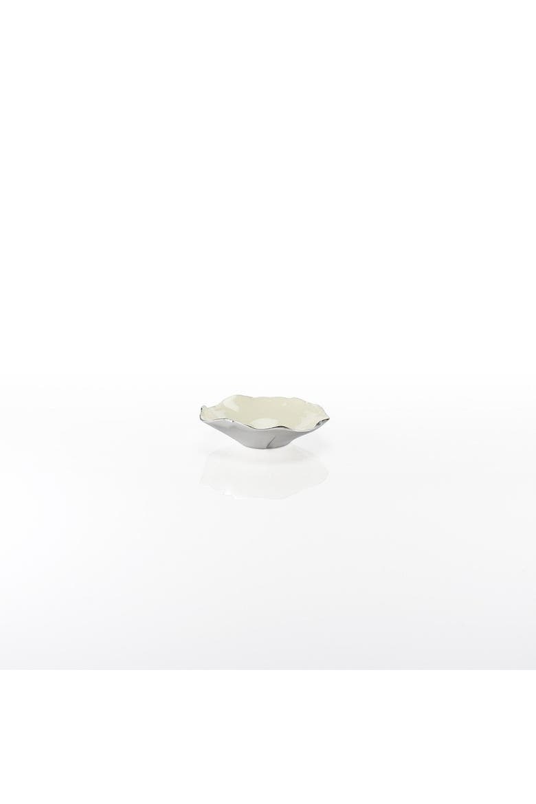 Ruffled Bowl Oyster, Alternate, color, Gold