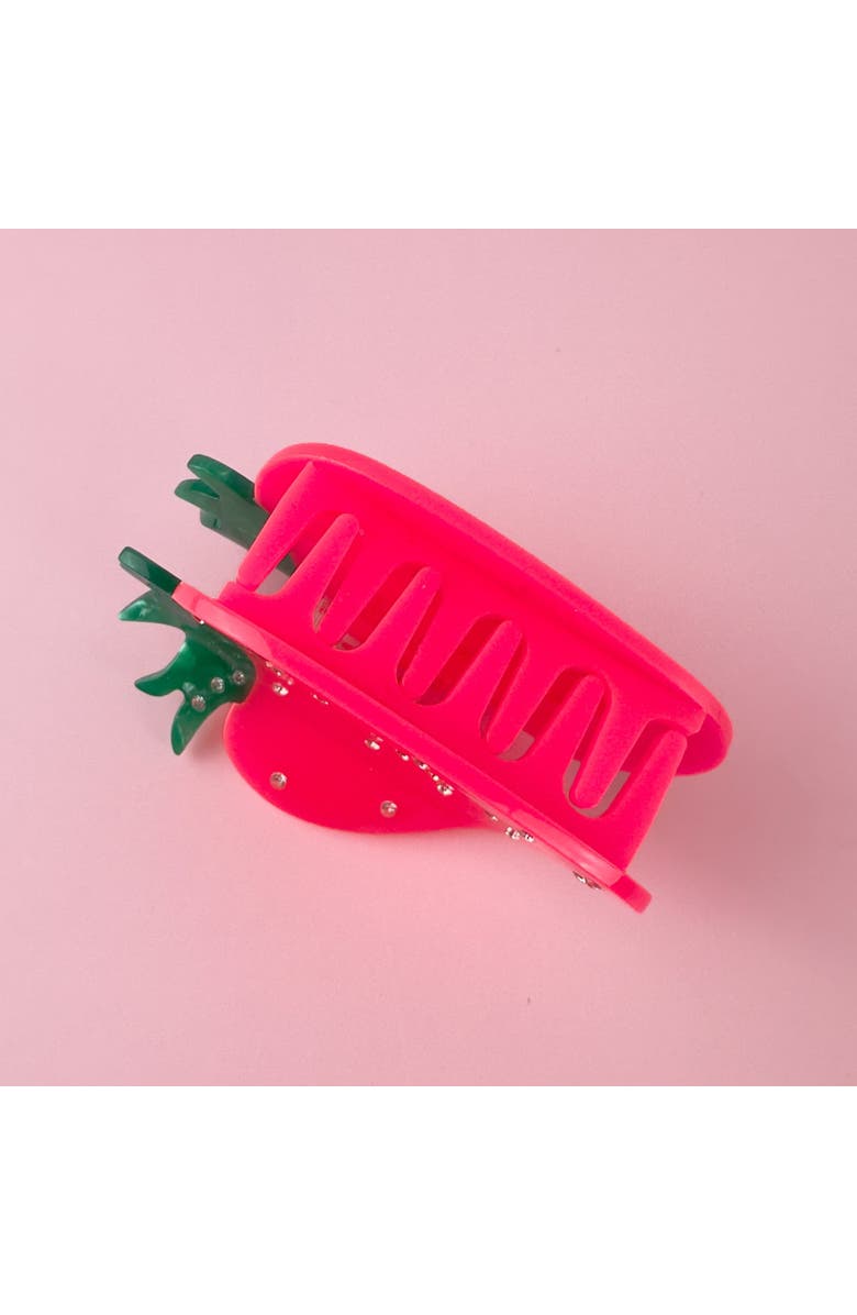 Centinelle Neon Strawberry Hair Claw, Alternate, color, 