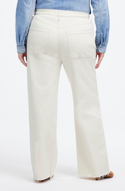 MADEWELL MADEWELL THE EMMETT PATCH POCKET WIDE LEG JEANS