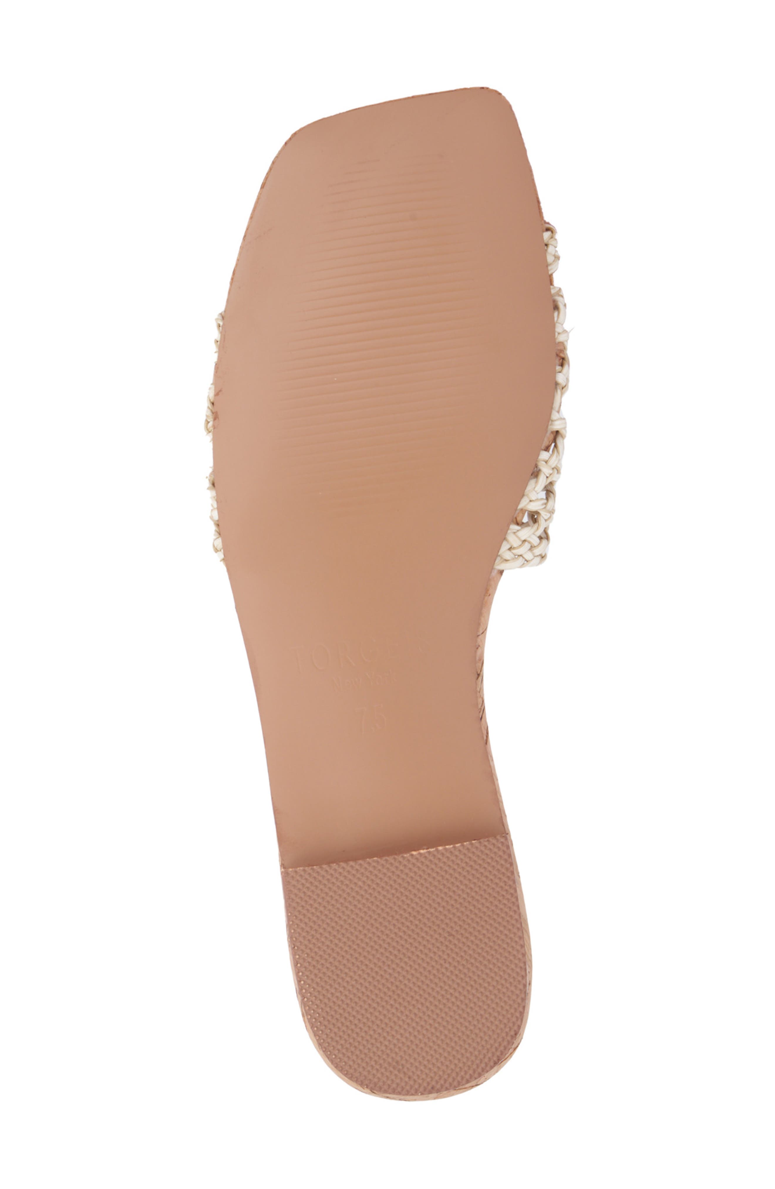 TORGEIS Bronze Woven Slide Sandal, Alternate, color, 