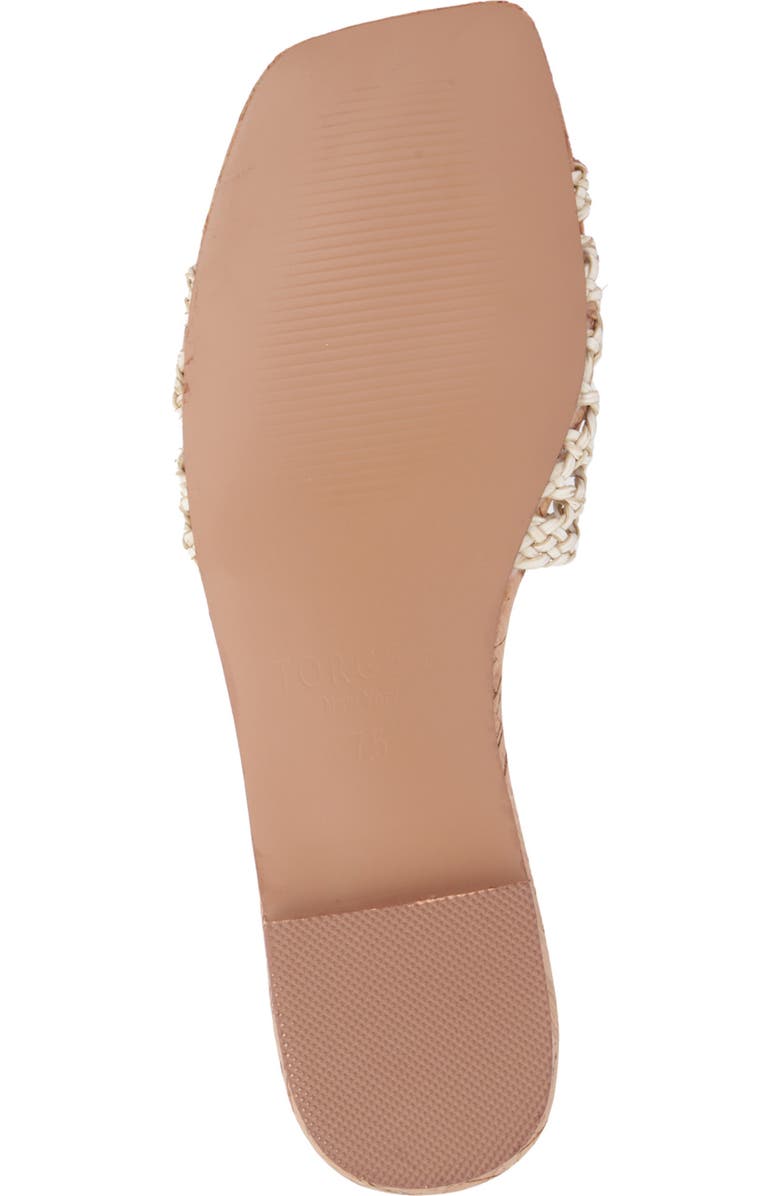 TORGEIS Bronze Woven Slide Sandal, Alternate, color,