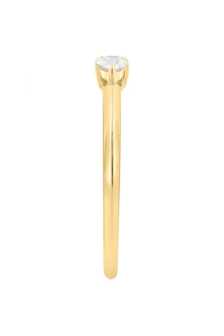 Teardrop Diamond Ring, Alternate, color, GOLD