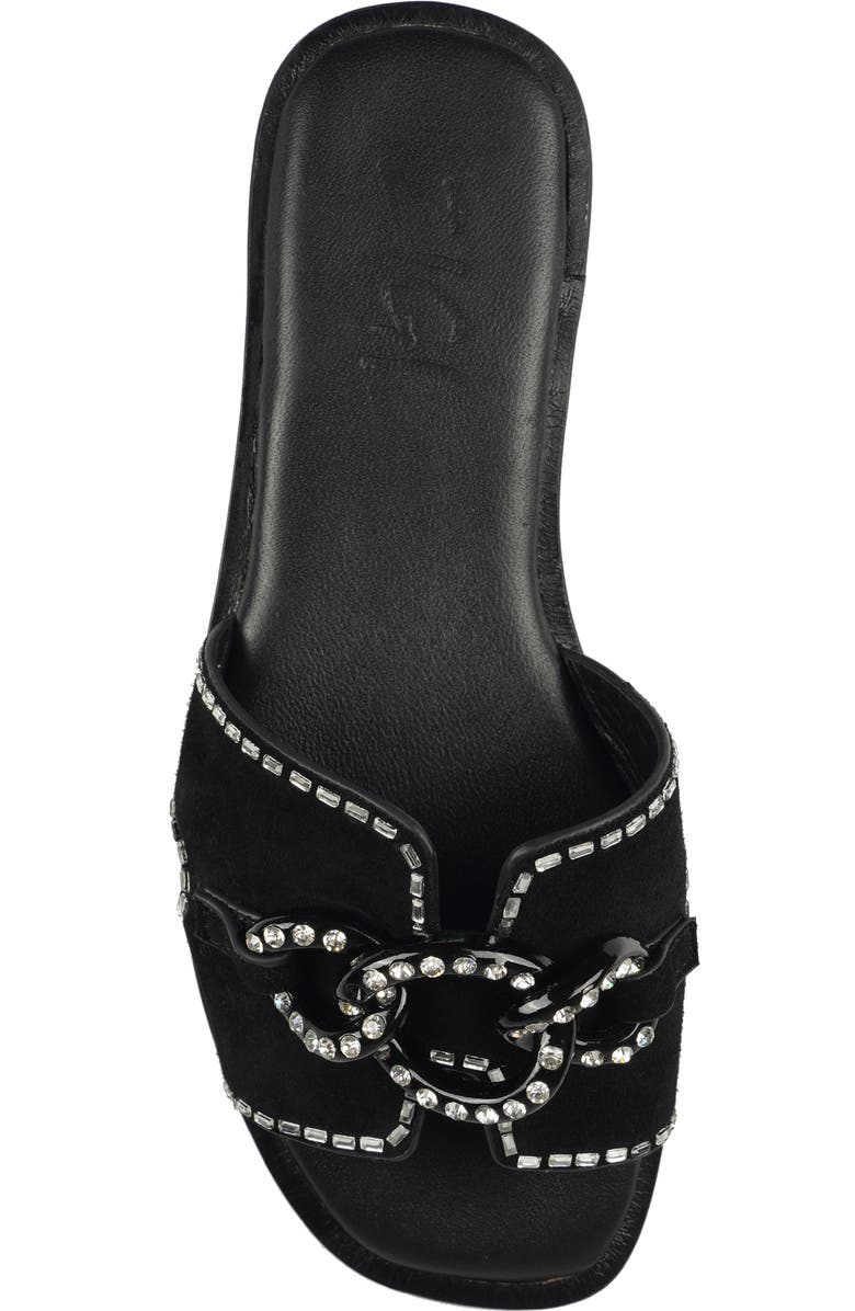 ZIGI Nerano Slide Sandal, Alternate, color, Black