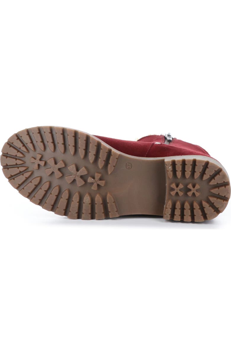 Bos. & Co. Calib Waterproof Bootie, Alternate, color, Sangria Suede/Fantar