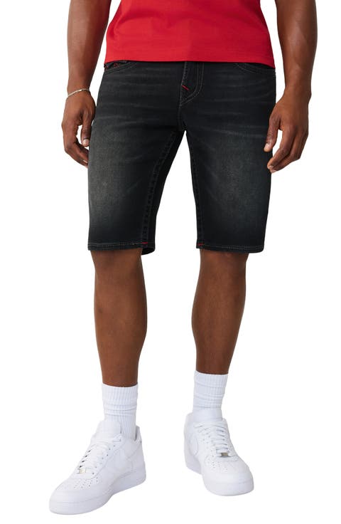 Ricky Straight Leg Denim Shorts (Albarn) (Regular & Big)