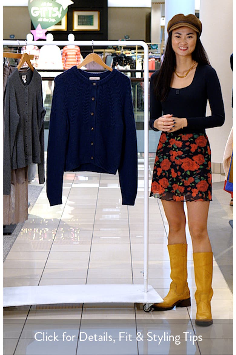 Everly Cable Cardigan video