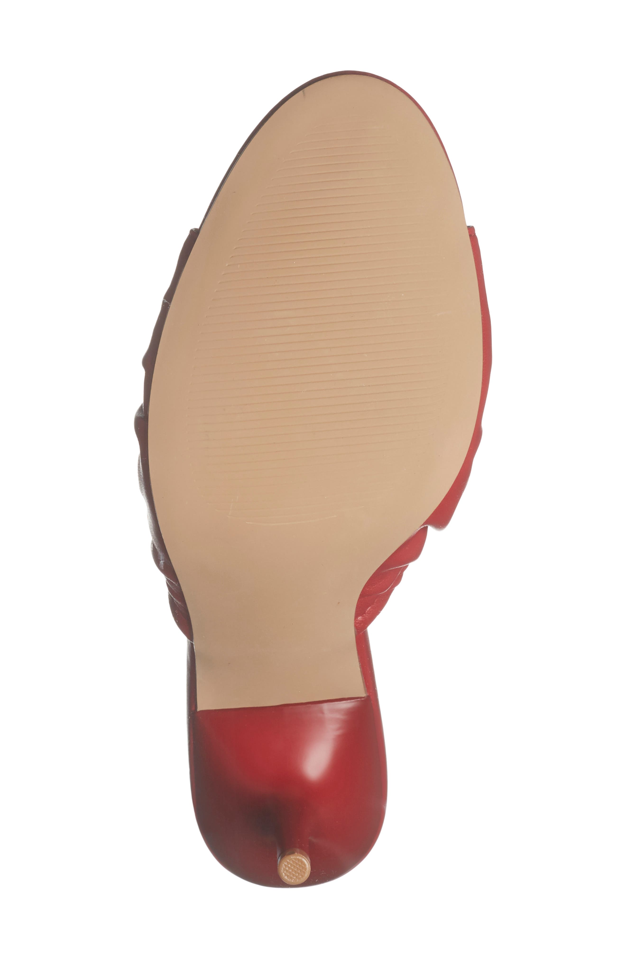 Josefina Slide Sandal, Alternate, color, RED