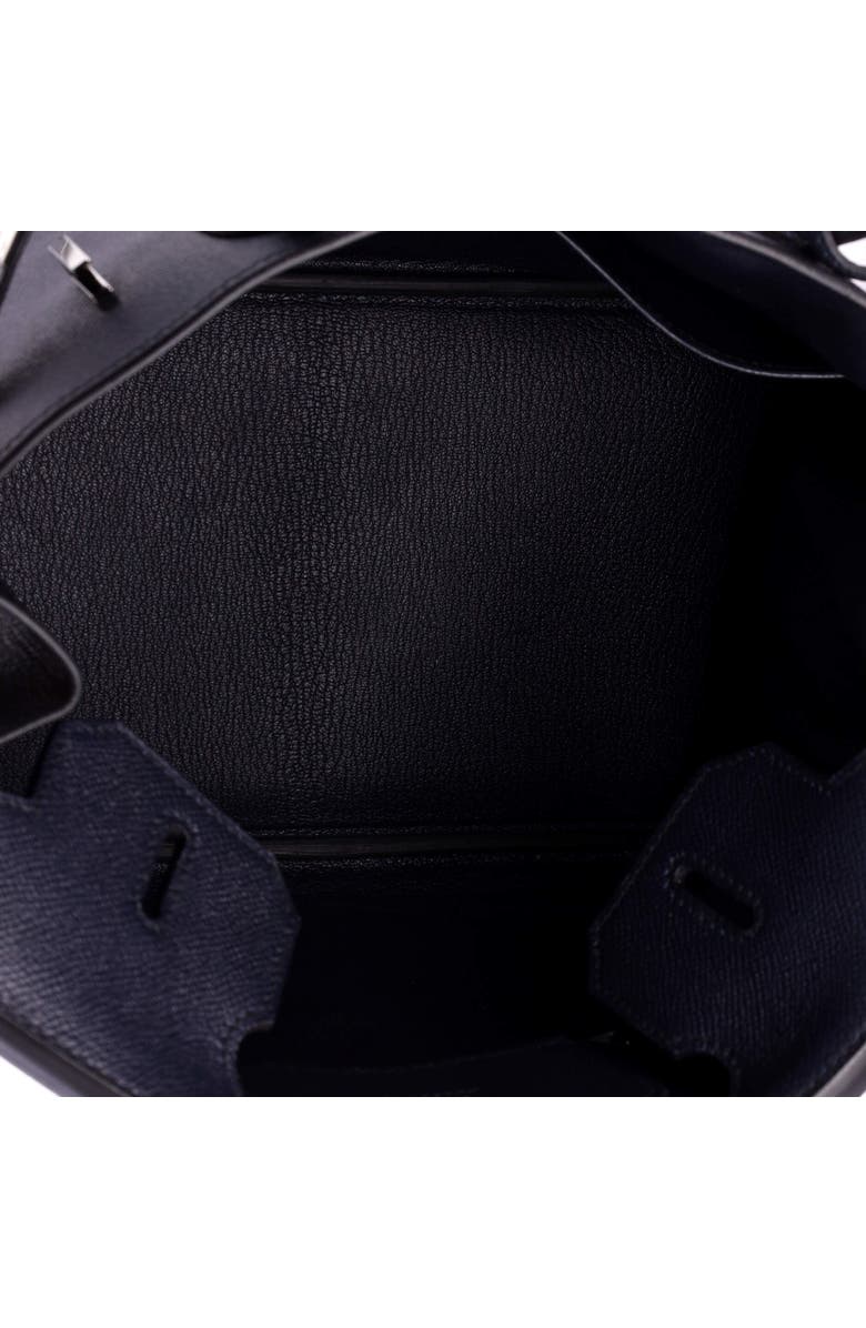 Pre-Owned Hermes Birkin Handbag Blue Epsom with Palladium Hardware 30, Alternate, color, Bleu Indigo